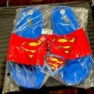 Superman Sandals-sz 4/5